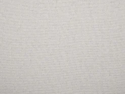 Vente-unique taburete alto de tela y madera de haya - - ELEANA Crema Best