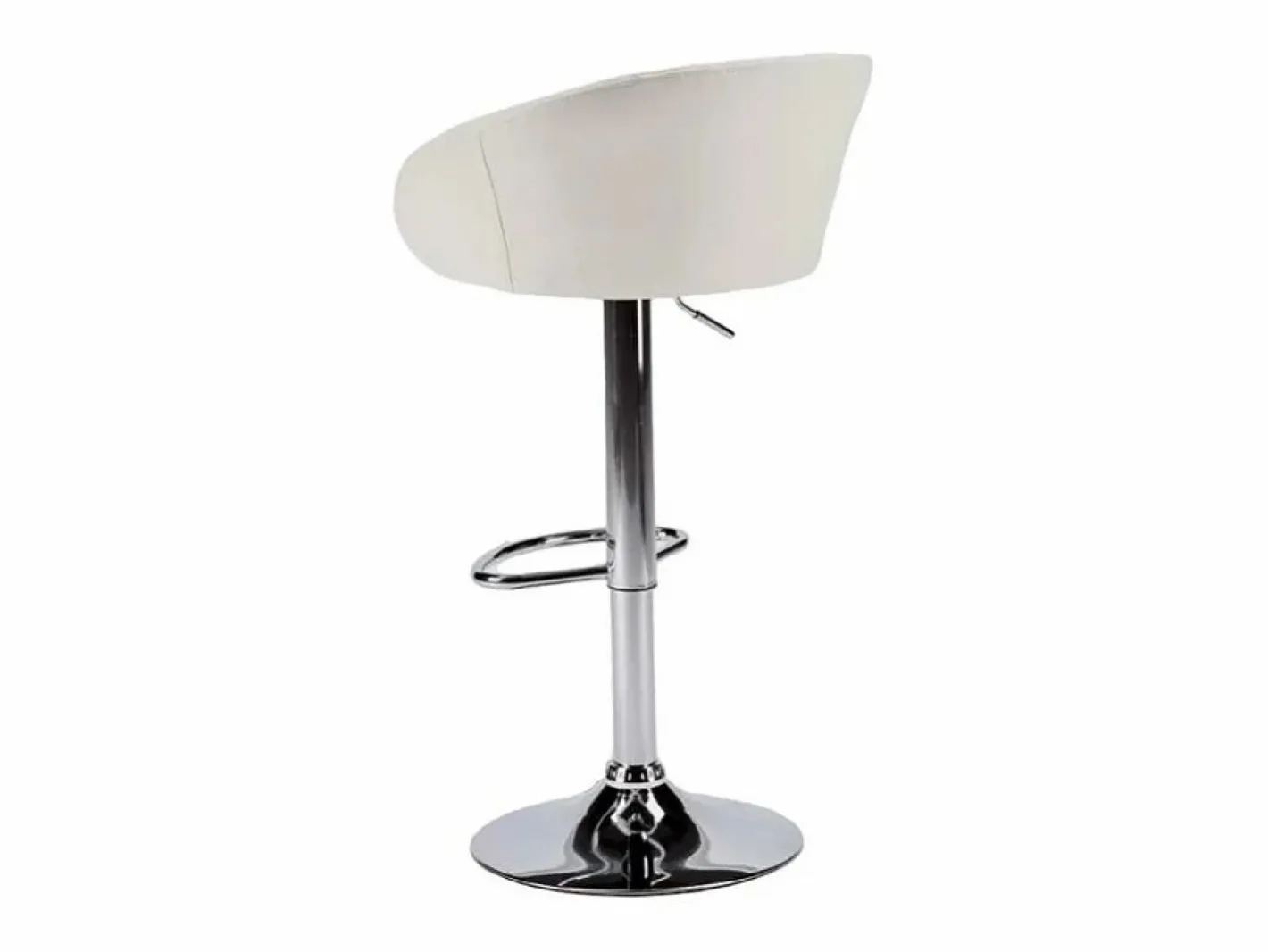 Taburete bar y cocina de cuero polipiel Chesterfield Diseño Tucson -^Super stool