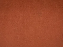 Vente-unique Taburete de bar de terciopelo y metal negro - Altura ajustable - - ELEANA Terracota Online