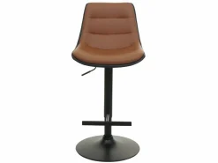 MCW Taburete de bar -L85 (juego de 2), marrón Marru00f3n Discount