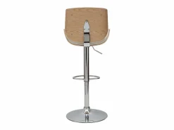 Taburete de cocina regulable y madera clara VESPER^Miliboo