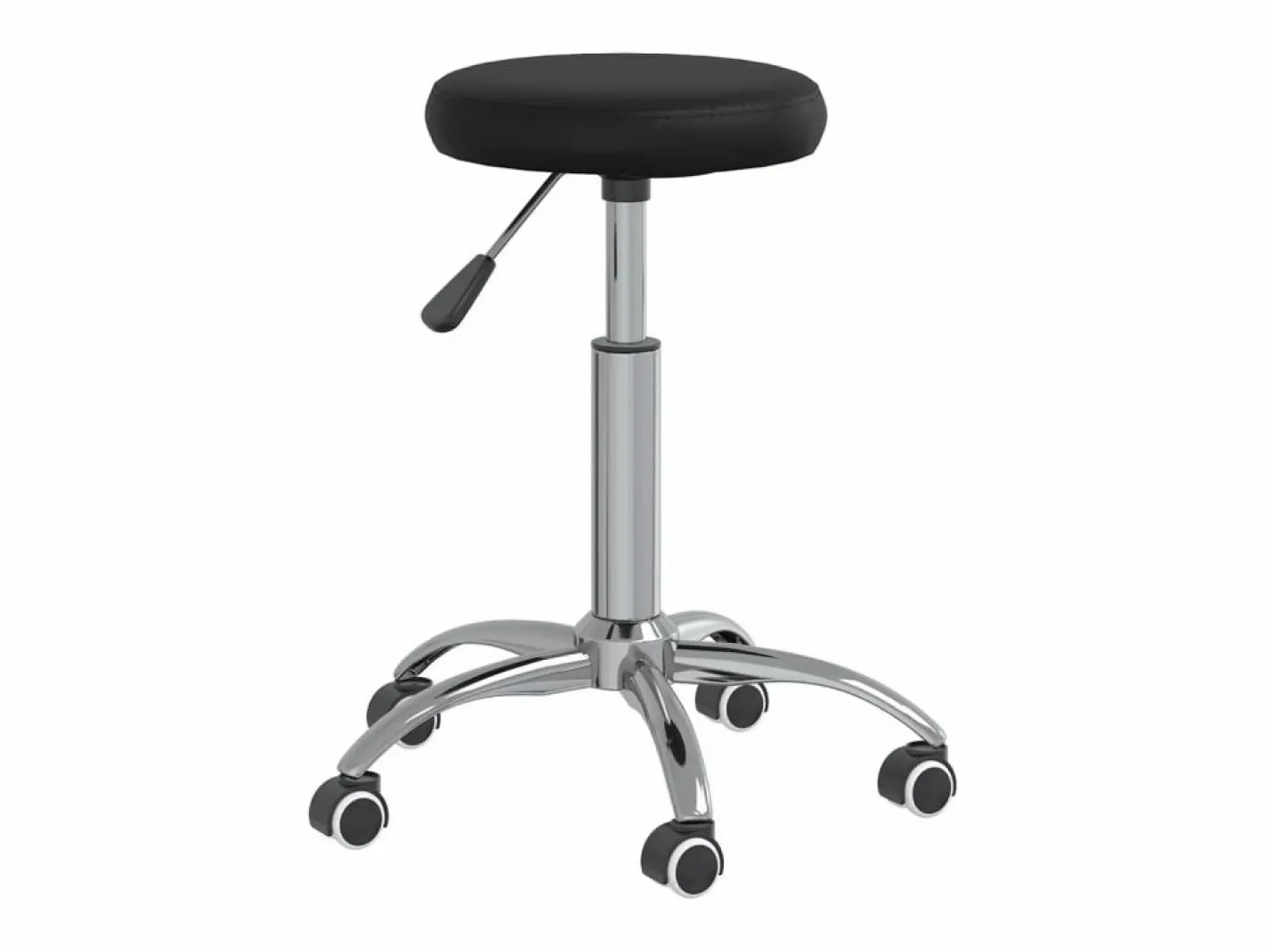 Taburete de masaje cuero sintético ES874563^ Sale