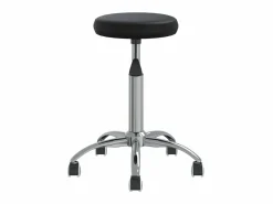 Taburete de masaje cuero sintético ES874563^ Sale
