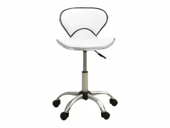 Taburete de salón de belleza de cuero sintético ES73949^ Best