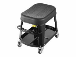 Taburete de Taller SucceBuy con Ruedas y Bandeja para Herramientas, Capacidad de 136 kg^ Sale