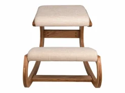 Taburete De Oficina|Taburete Ergonómico de Rodillas, SucceBuy, de Madera, con Balanceo y Corrector de Postura para Oficina y Hogar.
