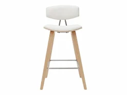 Taburetes de bar modernos y madera clar A69 cm (lote de 2) VASCO^Miliboo Outlet