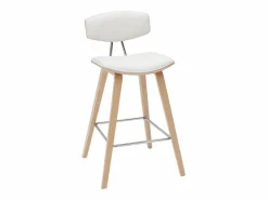 Taburetes de bar modernos y madera clar A69 cm (lote de 2) VASCO^Miliboo Outlet