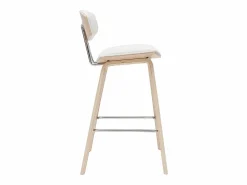 Taburetes de bar modernos y madera clar A69 cm (lote de 2) VASCO^Miliboo Outlet
