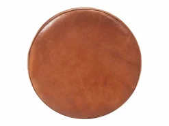 Taburetes de barra de cocina 2 uds cuero auténtico marrón^vidaxl Clearance