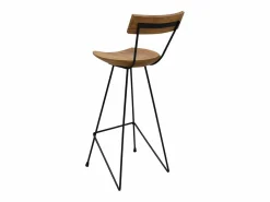 vidaxl Taburetes de cocina 2 unidades madera maciza de teca Color natural claro