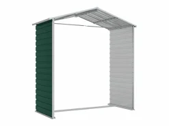 Garden Furniture Tampa Cobertizo de jardín acero galvanizado 191x130x198 cm Verde Discount