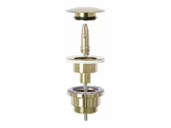 Rea Tapón universal para lavabo clic-clac GOLD con corcho protegido contra la corrosión Dorado Sale