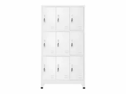 Taquilla con 9 compartimentos acero 90x45x180 cm^vidaxl Outlet