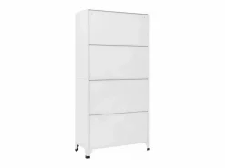 vidaxl Taquilla de acero claro y oscuro 90x40x180 cm Gris Discount