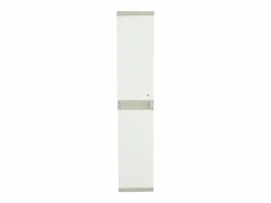 Taquilla Titanium Exterior 1 Puerta 2 Baldas Perchero 35x176x41 cm^
