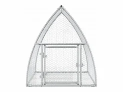 Garden Furniture Cama De Animales De Compañía|Taylor Ann Conejera acero galvanizado 100x105x120 cm