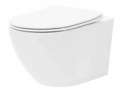 Rea Inodoro Suspendido|Taza De Inodoro Carlo Mini Flat White + Bidé Carlo Mini
