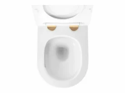 Taza De Inodoro Carlo Mini Tornado Nfq Gold Edge^Rea Best