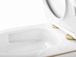 Taza De Inodoro Carlo Mini Tornado Nfq Gold Edge^Rea Best