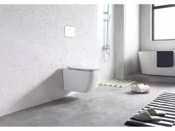 Rea Taza De Inodoro Martin Rimless Duroplast/Slim/Zm White Blanco Discount