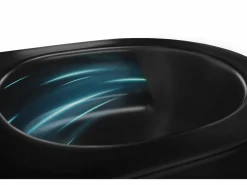 Rea Inodoro Suspendido|Taza De Inodoro Wc Carlo Mini Tornado Black