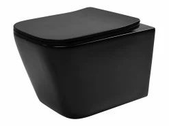 Taza De Inodoro Wc Julio Rimless Duroplast/Flat/Zm Matt Black^Rea Outlet