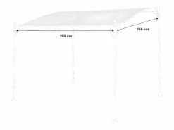 Sweeek Cenador Y Quiosco|Techo de lona para pérgola brestum 3x2.5m pardo