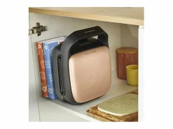 Tefal Pequeño Electrodoméstico|Croque-Gaufres 700W SW863JF0 con 2 Placas Antiadherentes Extraíbles y Almacenamiento Vertical