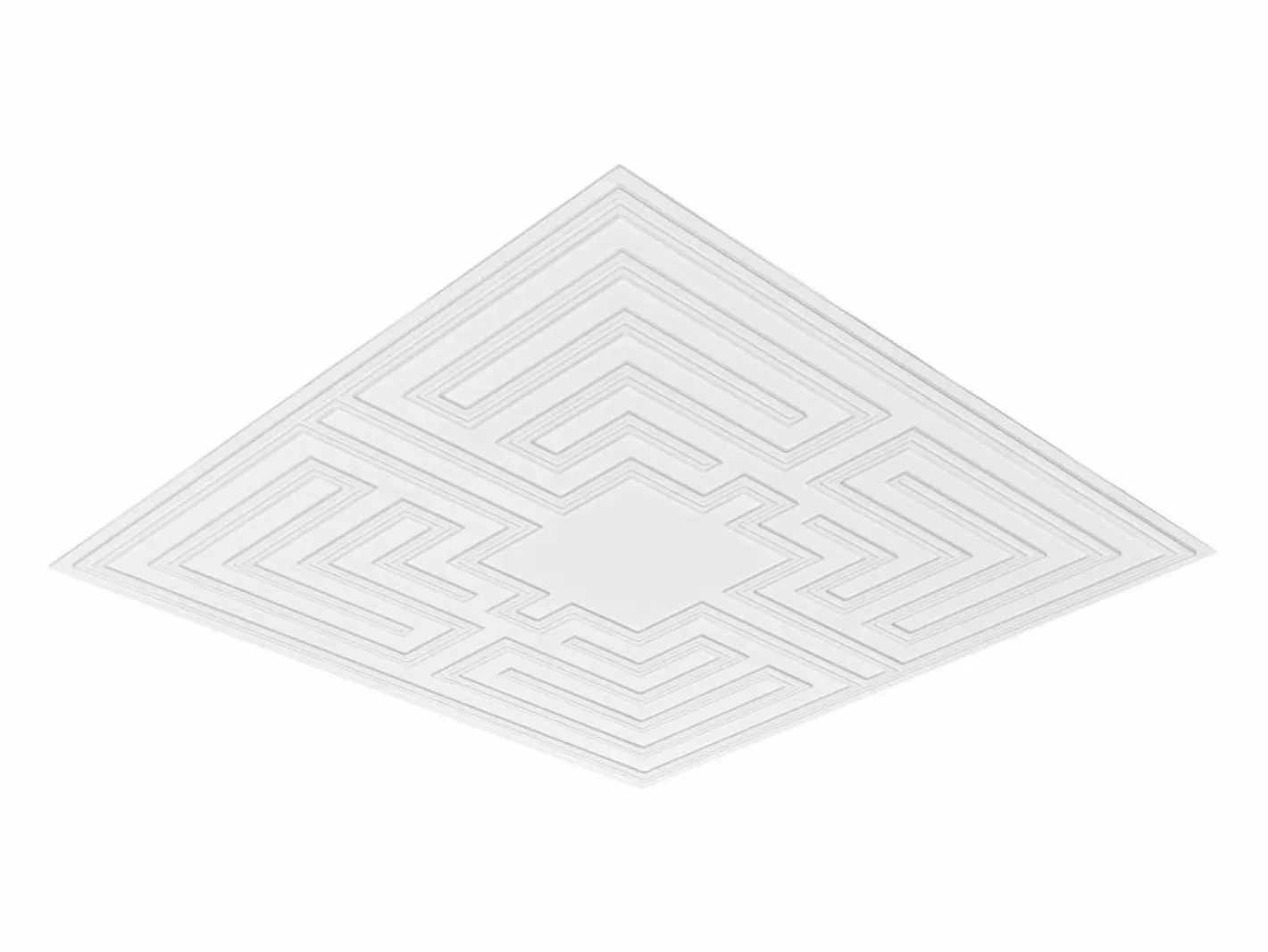 Tejas Autoadhesivas PVC SucceBuy Placas de Techo Pack de 12 60.96CM x 60.96CM PVC Instalación Fácil Eco Estilo Blanco