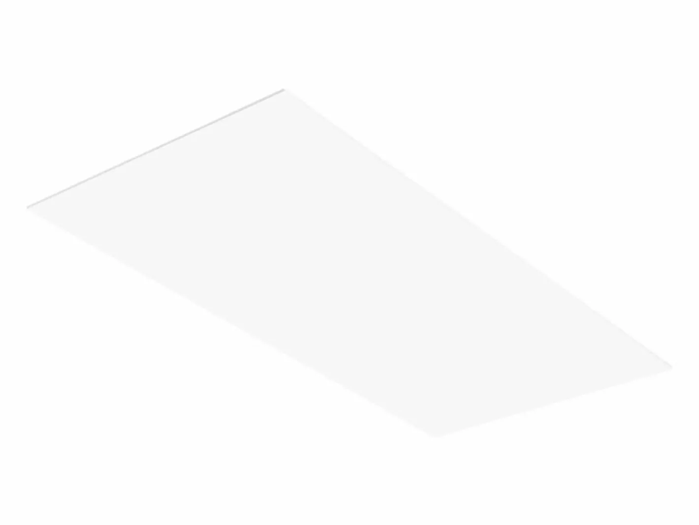 Tejas Autoadhesivas PVC SucceBuy Placas de Techo, Lote de 10, 60.96CM x 121.92CM, Espuma PVC, Anti incendio, Blanco Clearance