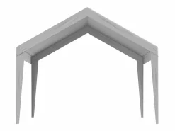 Tejido de Avent SucceBuy de Repuesto para Abri D'Automóvil, 366 x 610 cm, , Lona Resistente para Cobertizo de Garaje, Impermeable y con Protección UV Gris