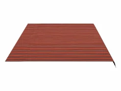 Tela de repuesto para toldo naranja y marrón 6x3,5 m ES34062^ Best