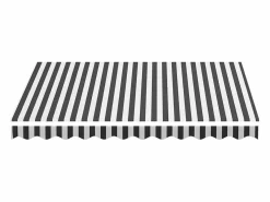 Tela de repuesto para toldo y blanco 3x2,5 m ES634708 Gris antracita Discount