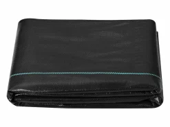 Tela para control de malezas SucceBuy, tela para paisajismo, 3 x 100 pies, resistente, de polipropileno tejido, para control de malezas Negro New