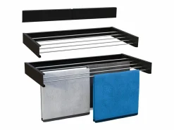 Kitchen Move Tendedero de pared 6m COBRA Negro Hot