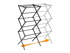 Tendedero de Ropa Vertical Extensible en Acero 47-78 x 94 cm^TDK IMPORT Clearance