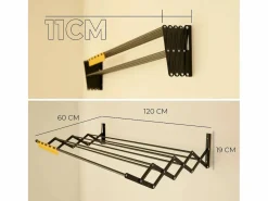 Tendedero Plegable Pared Wall V120 - Newlux^ New