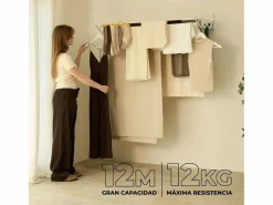 Tendedero Plegable Pared Wall V120 - Newlux^ Best