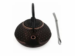 Tetera china de hierro fundido Sui 0,8 L + pajita de acero inoxidable con filtro Multicolor Best