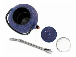 Tetera china de hierro fundido Song 1,2 L + pajita de acero inoxidable con filtro^ Outlet