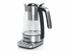Tetera eléctrica Muse MS-320T 1,2L acero inoxidable con infusor, control de temperatura 80-100°C, apagado automático y función mantener caliente^ Best