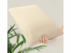 Set de 3 almohadas de Memory Foam 40×70 cm, H 11 cm, cervicales, hipoalergénicas y transpirables^The White Stone New