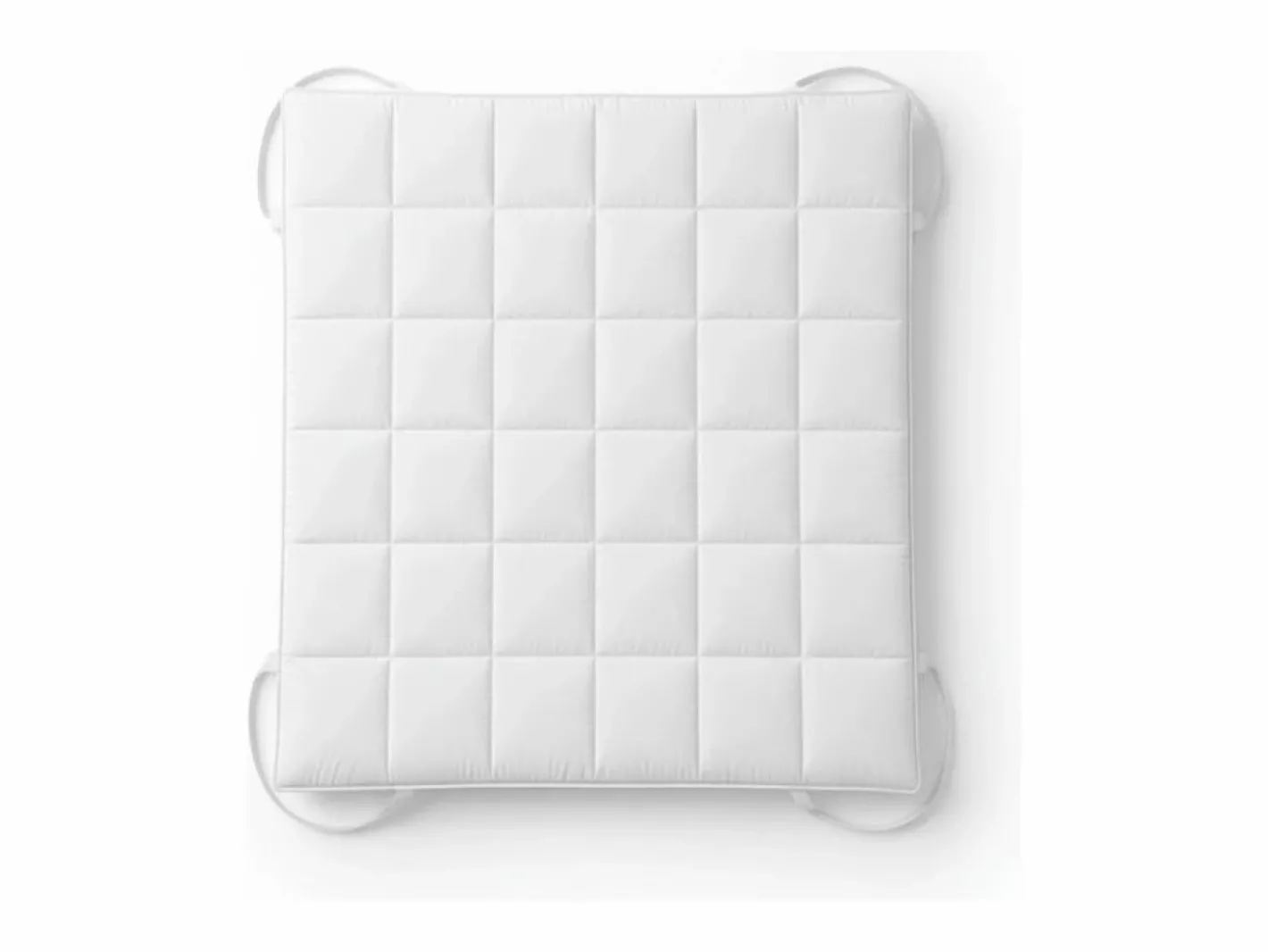 The White Stone Topper Cama Individual |Protector de Colchón Acolchado con Relleno de 1000 g/m² |Funda de Microfibra Transpirable con Gomas en las Esquinas |90x190 Sale