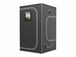Invernadero De Jardín|Tienda de Cultivo SucceBuy 122x122x203 cm, con Ventana de Observación, Bolso de Herramientas, Placa de Suelo para Cultivo de Plantas de Interior
