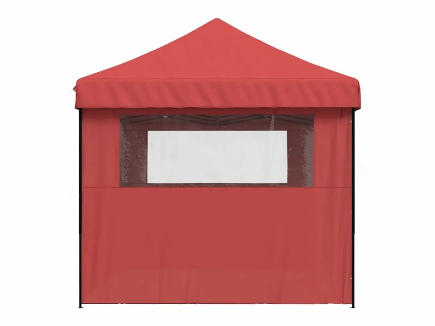 Tienda de fiesta plegable Pop-Up 3 paredes laterales burdeos ES617088^ Online
