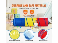 Tienda SucceBuy Túnel Trepadero Desmontable para Niños, para Bebés y Mascotas con Estuche de Transporte Online