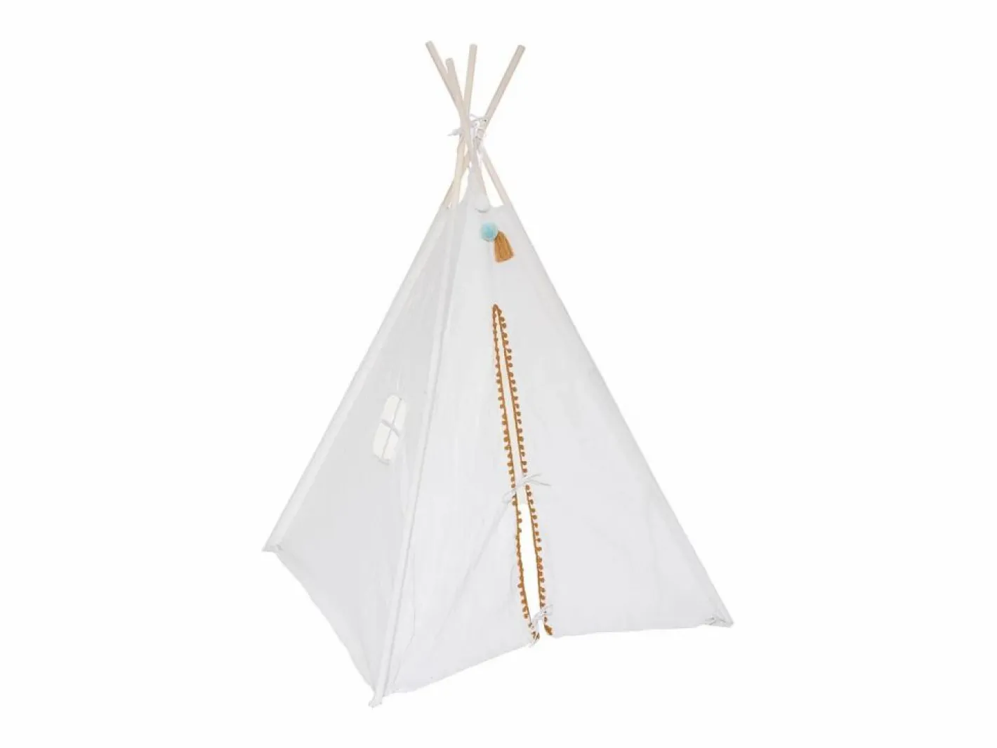 Tipi con pompones redondos^Atmosphera for Kids Outlet
