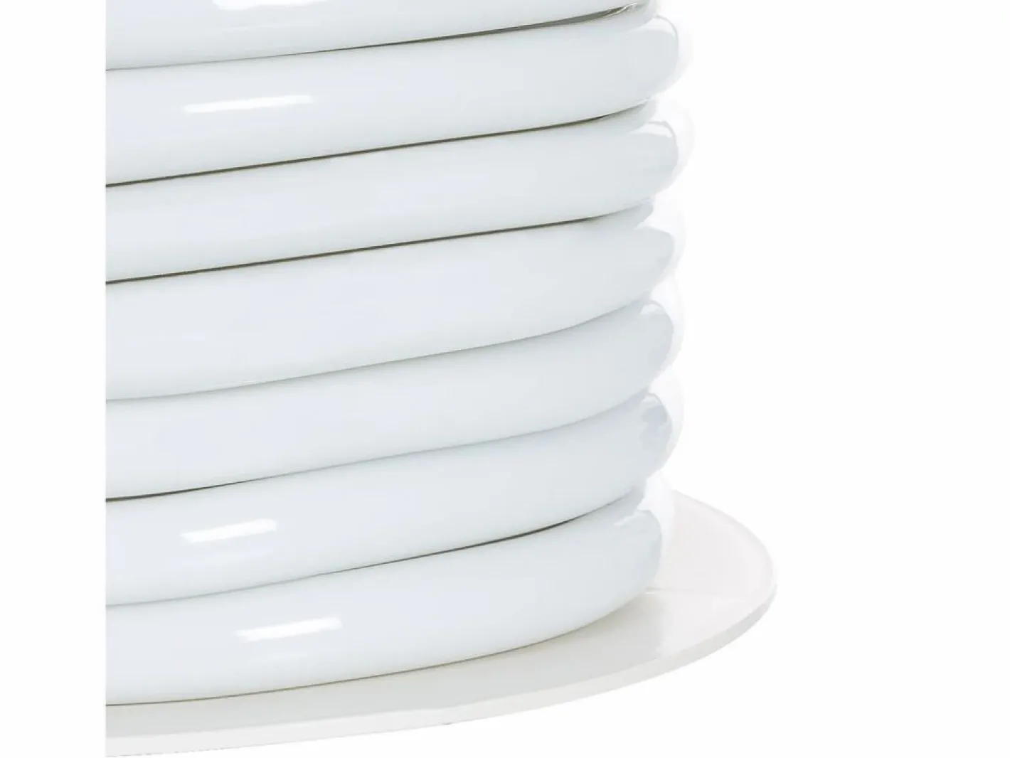 Ledkia Tira LED Neón Regulable 220V BOBINA 50m Rosa Circular 360 9W/m Corte 100cm IP67 Rosa Blanco Outlet
