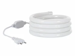 Ledkia Guirnalda Luminosa|Tira LED Neón Regulable 220V Amarillo Circular 360 9W/m Corte 100cm IP67 a Medida 3 m
